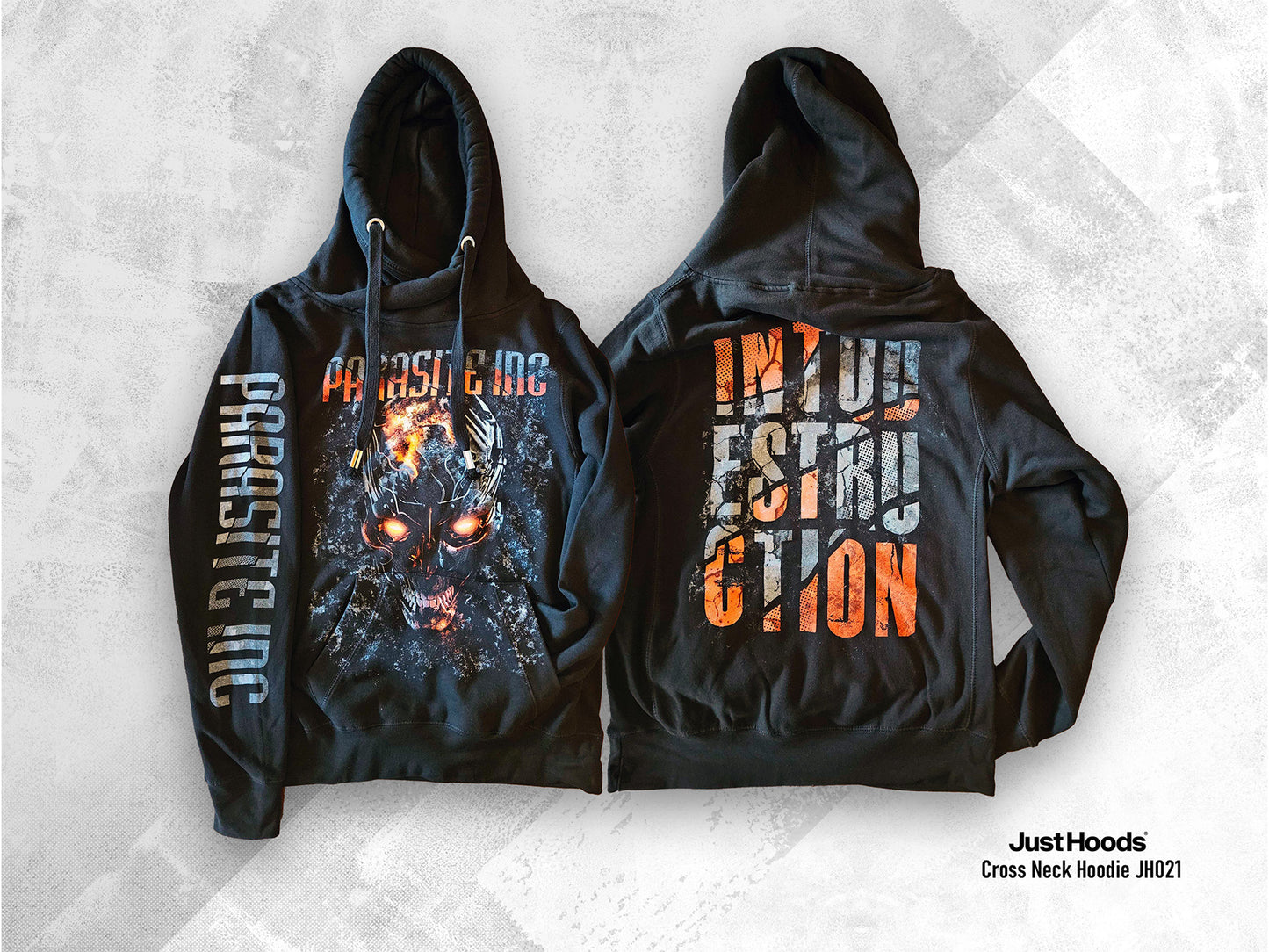 Hoodie "Into Destruction" (JustHoods) - CLEAR-OUT SALE!