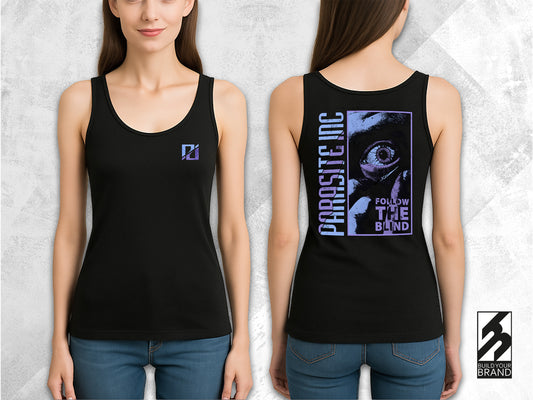 Girly Tanktop "Follow the Blind / Blue & Purple" - PRE-ORDER!