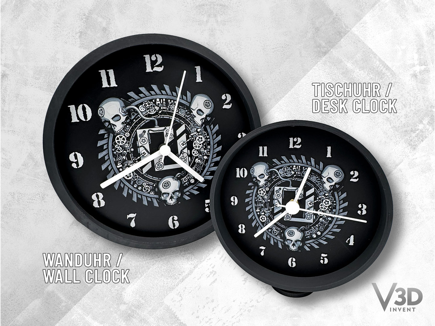 Parasite Inc. Desk Clock (16.5cm) or Wall Clock (25cm)
